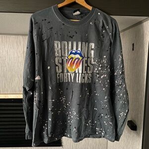 The Rolling Stones Forty Licks Tee Large